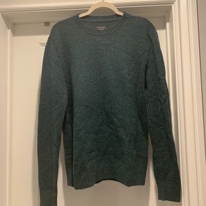 A&F Men’s Large Forest Green wool sweater